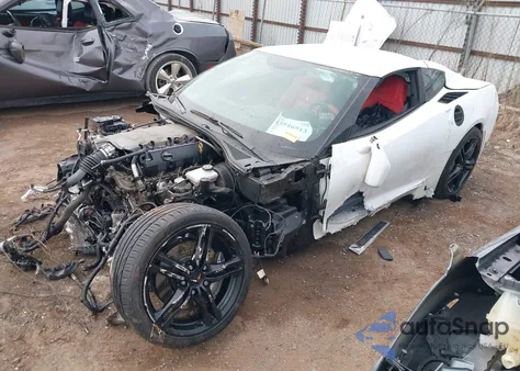 2017 Chevrolet Corvette Stingray из США, поврежденный, VIN 1G1YB2D7XH5103482